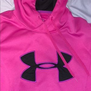 Pink Under Armour Hoodie